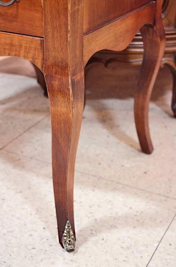 イタリア チェスト 7段 ネコ脚 象嵌 クラシック アンティーク 1944-7