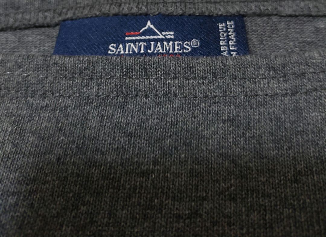 極美品　セントジェームス　グレー　t6 L