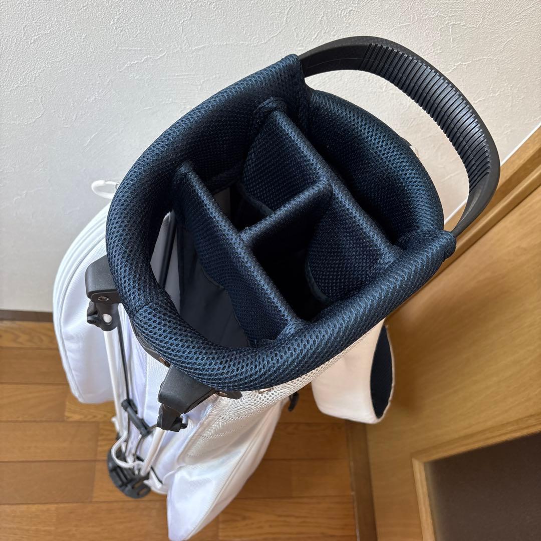 イエローロブスター・キャディバッグ・ホワイト