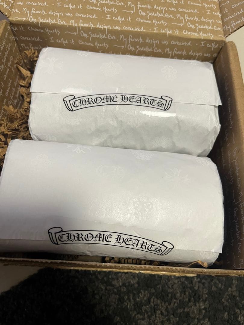 【新作 新品未開封】 Chrome Hearts 長袖カットソー ブラック