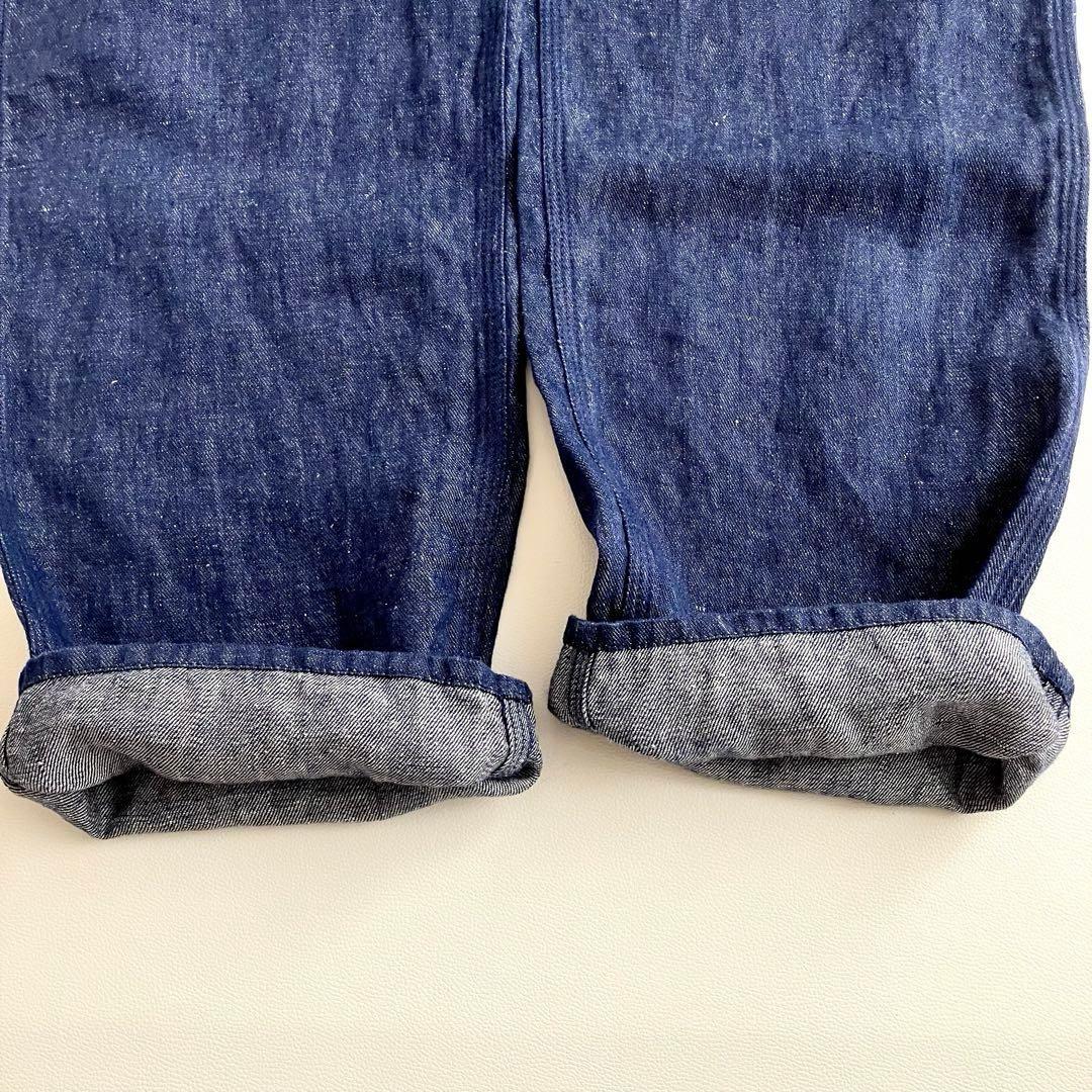 美品✨RHC ロンハーマン リネン サロペット インディゴ　オーバーオール　XS