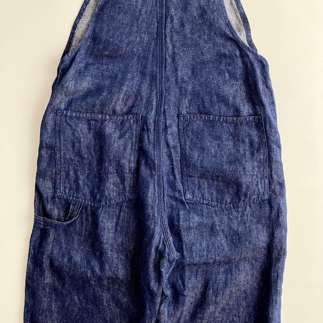 美品✨RHC ロンハーマン リネン サロペット インディゴ　オーバーオール　XS