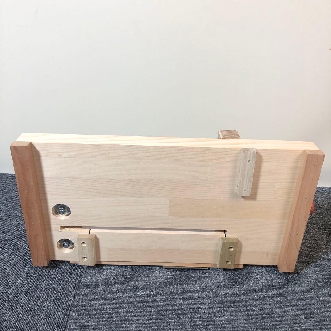 【新品未使用】ナガノ産業 ステンレスもち切りおまかせカッター（トレー＆のし棒付）