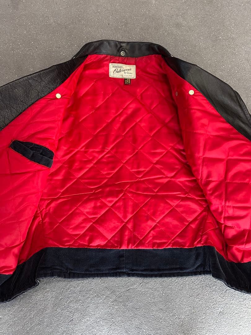 美品50s HERCULES ダブルライダースジャケット ホースハイド 42相当