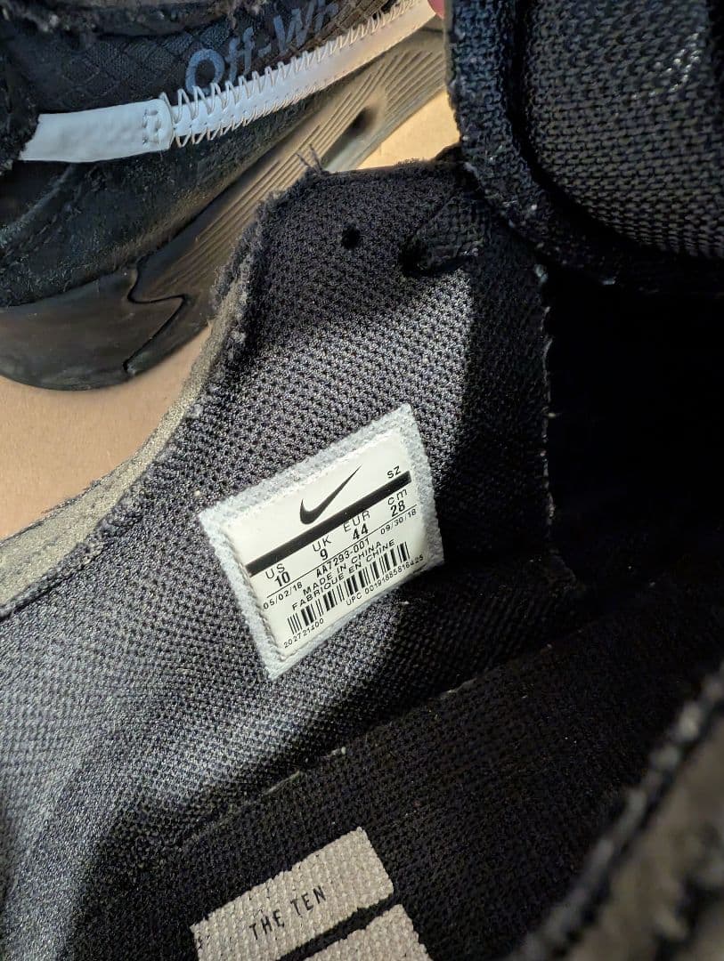 Nike×Off-White　エアマックス90 スニーカー