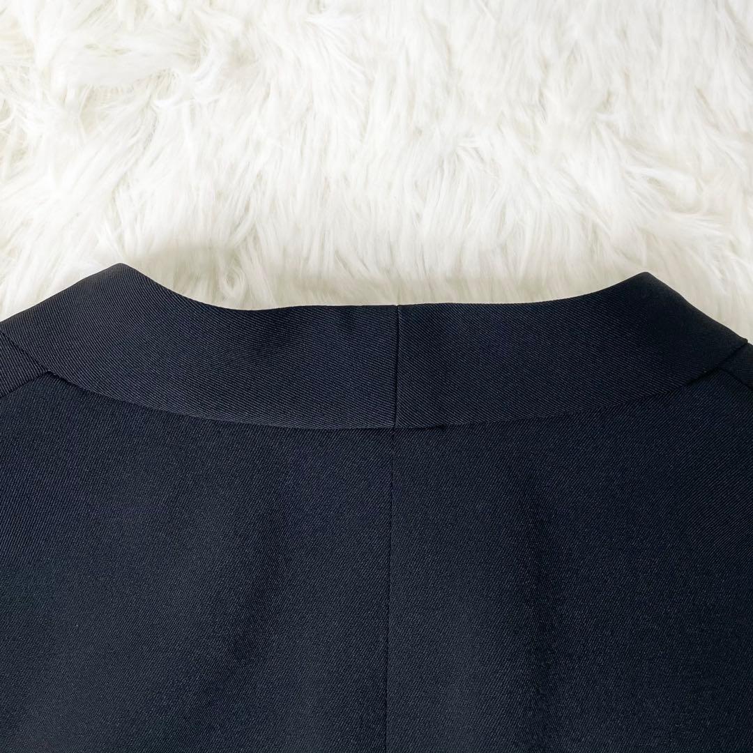 【極美品】UNITED ARROWS ノーカラー パンツセットアップ 34