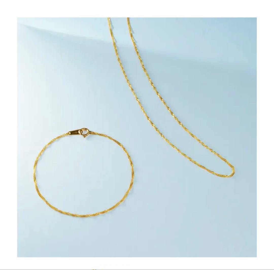 SPERANZA 18金 ブレスレット スクリューブレスレット