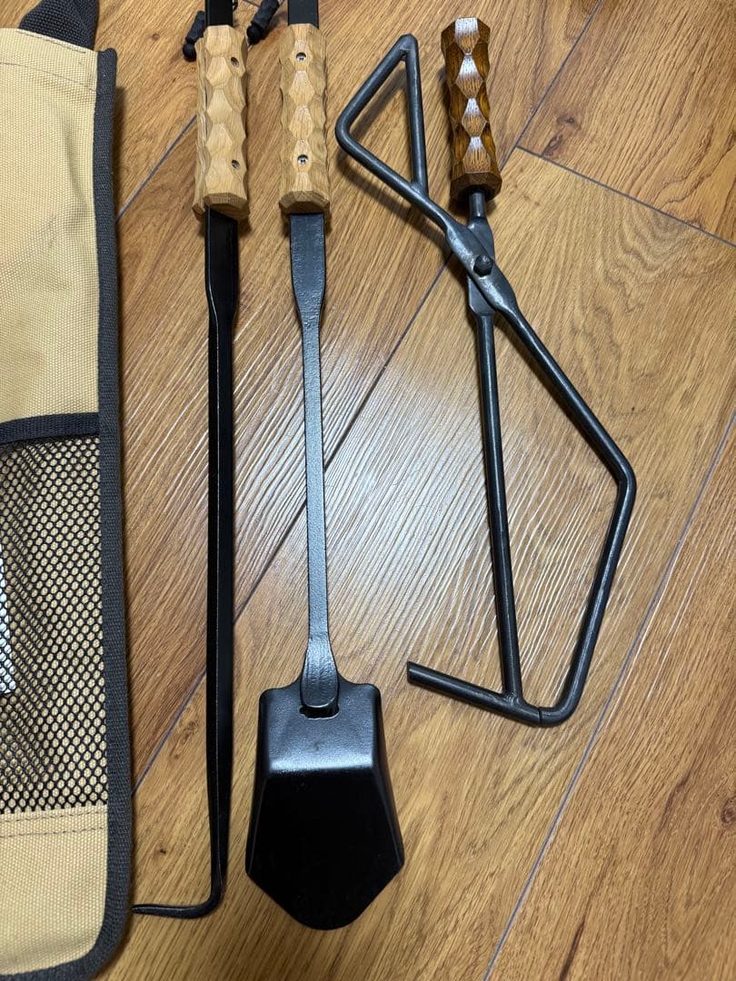 【極美品・未使用】peak 焚き火ツールPro./asigripカスタム