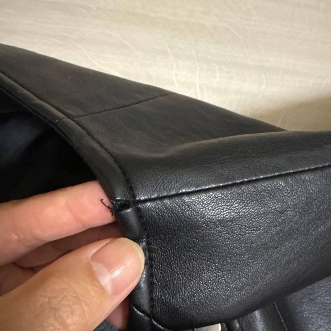 Dgouper 黒 ライダースジャケット