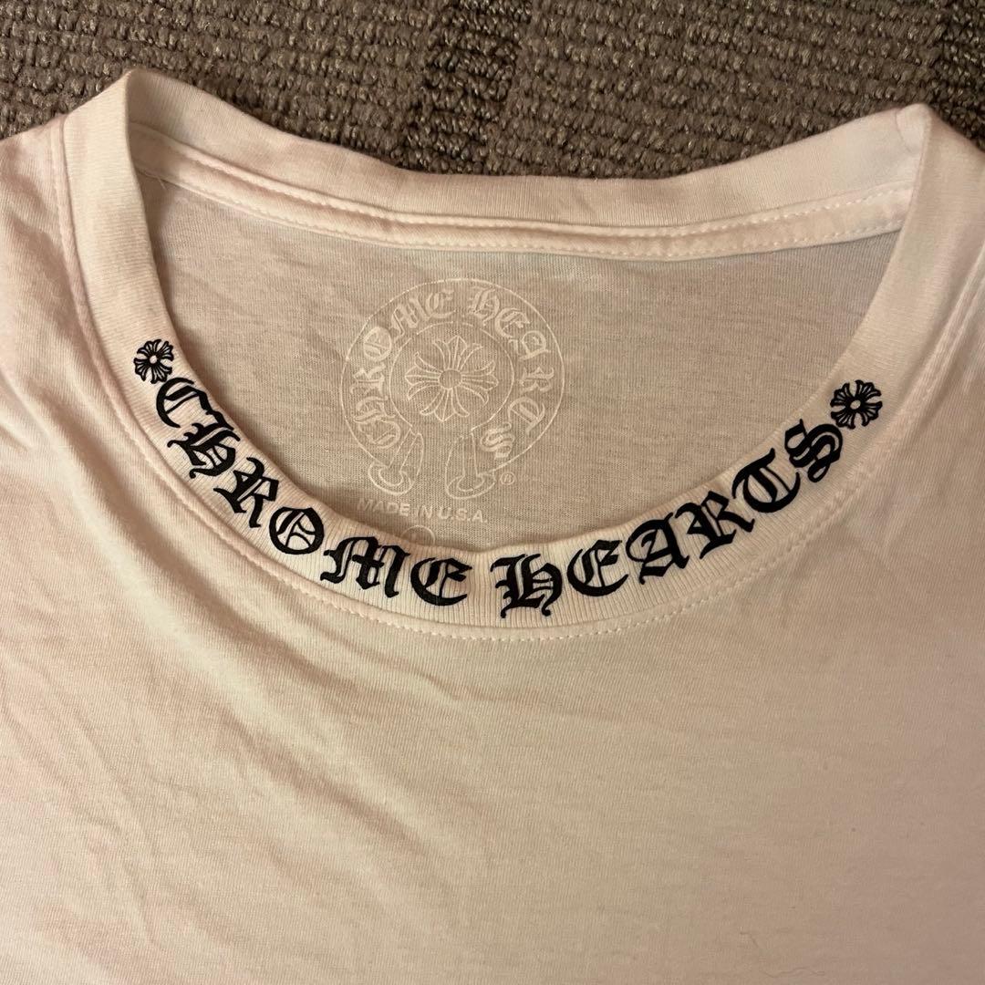 天*木様 【正規品】Chrome Hearts ロングスリーブT袖ロゴ USA製