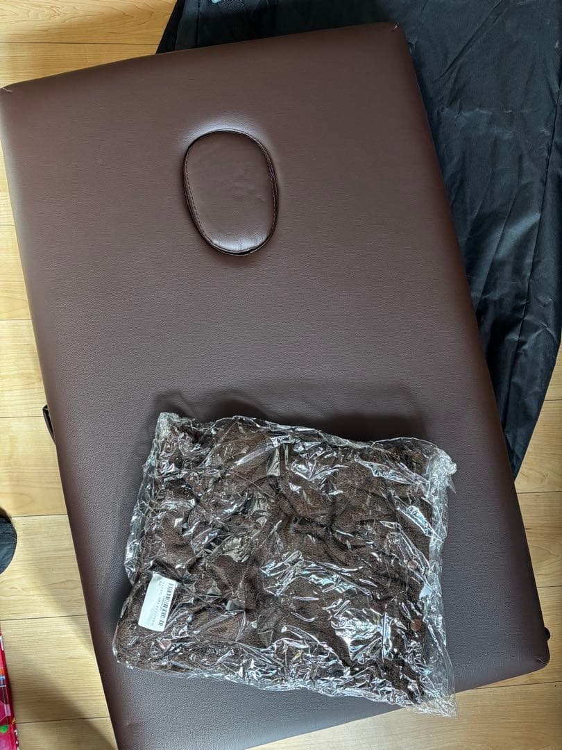 コンパクトマッサージベッド TAN-843BR ブラウン