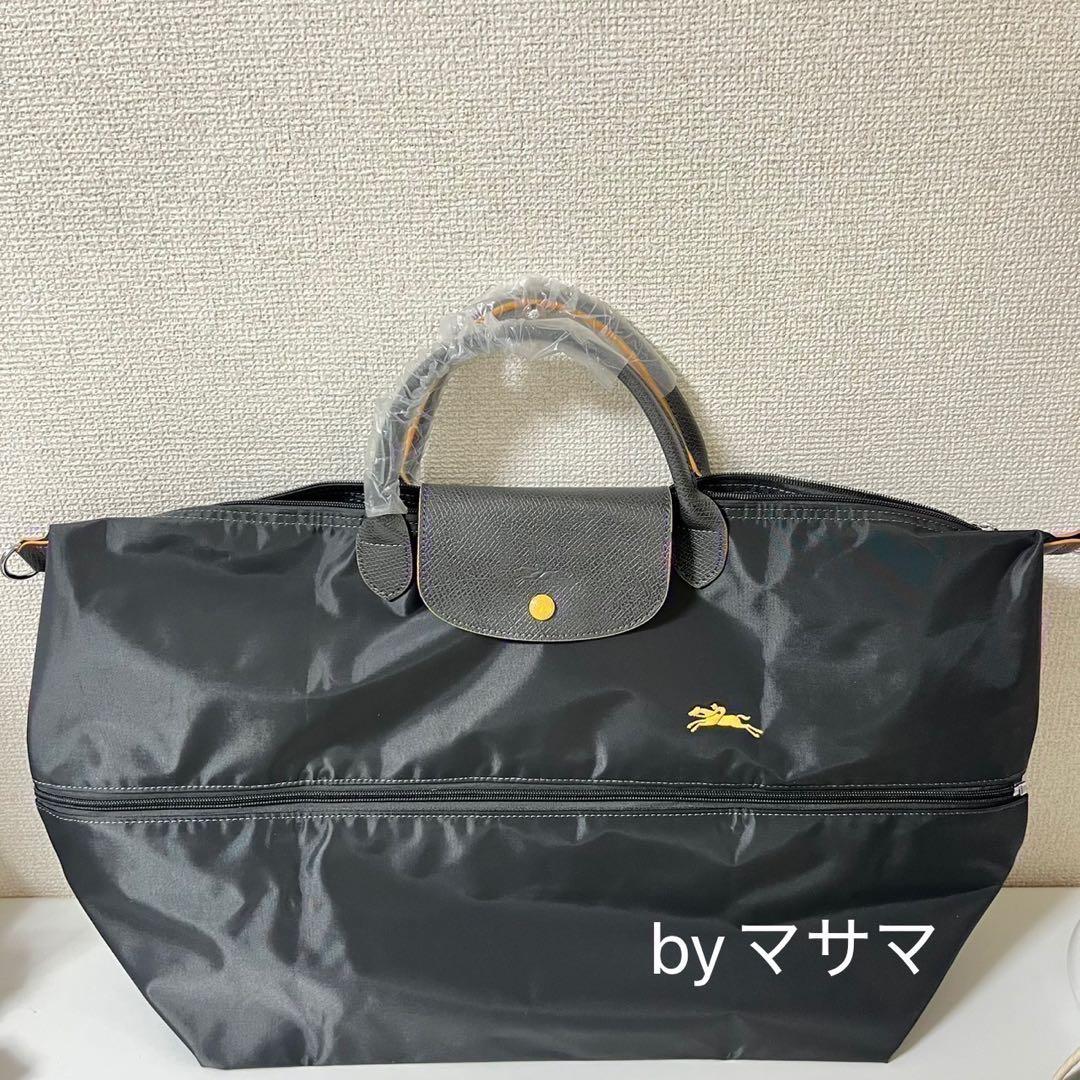 【新品】ロンシャン ル・プリアージュボストン男女兼用 ガンメタル