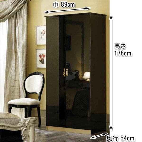 イタリア製ワードローブ（バロッコシリーズ）キャメルグループ