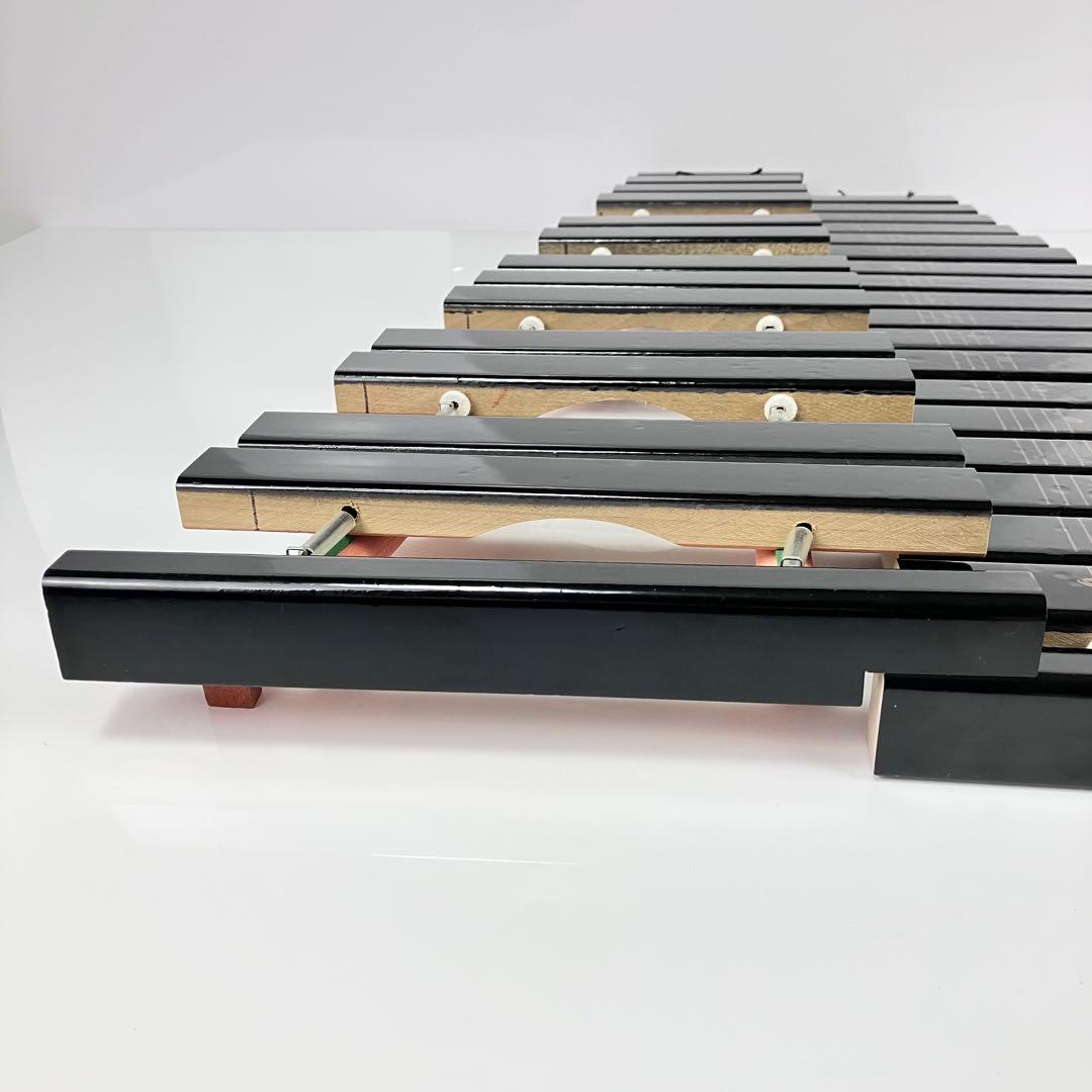 YAMAHA　卓上木琴　No.185　箱、マレット付き　④