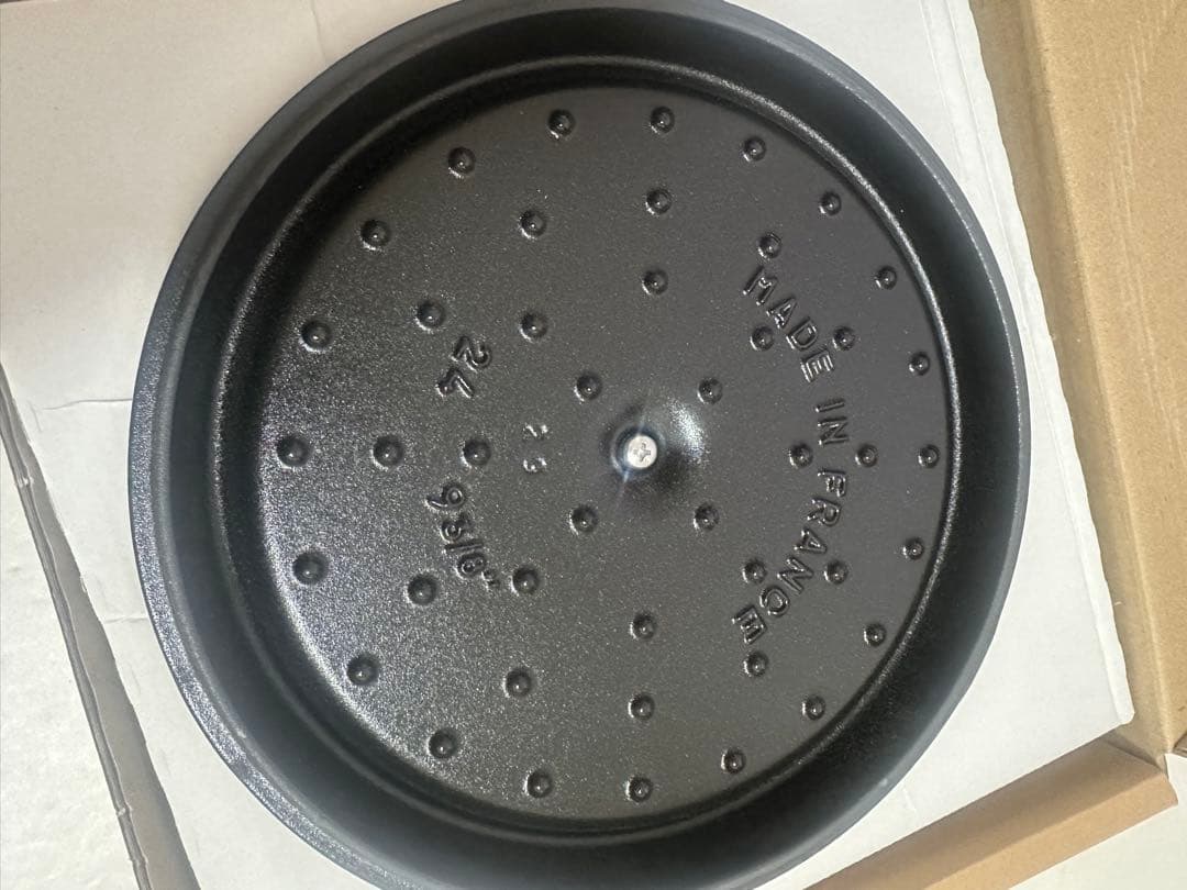 Staub ストウブ グランドココット 24cm カンパーニュ 両手鍋