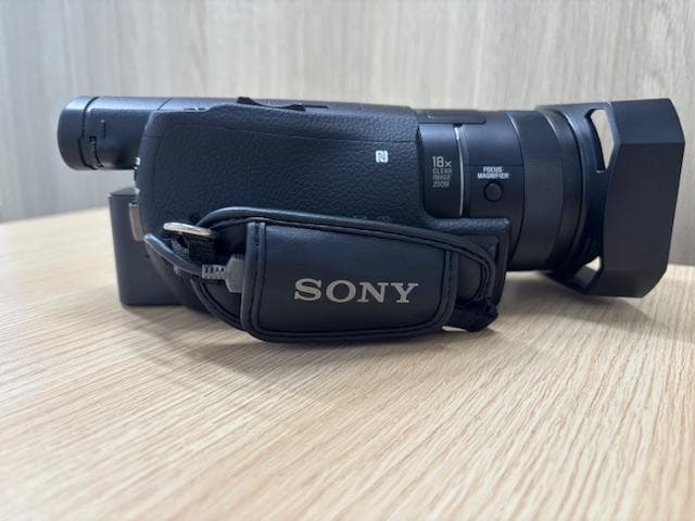 【動作確認済】SONY FDR-AX100 4K Handycam ビデオカメラ