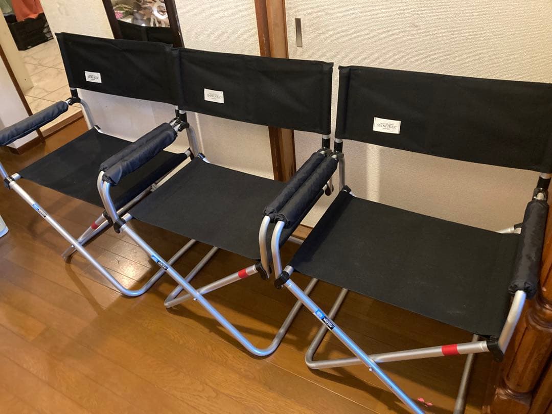 【希少　激レア　廃盤】スノーピーク　チェア 3台セット