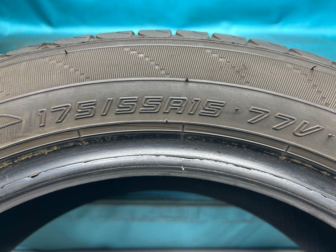 2023年製175/55R15バリ山！中古タイヤ2本セット