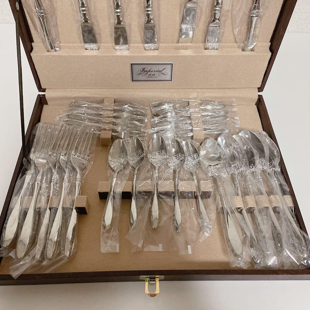 未使用 azuma アヅマ インペリアル カトラリーセット 32本 18-18