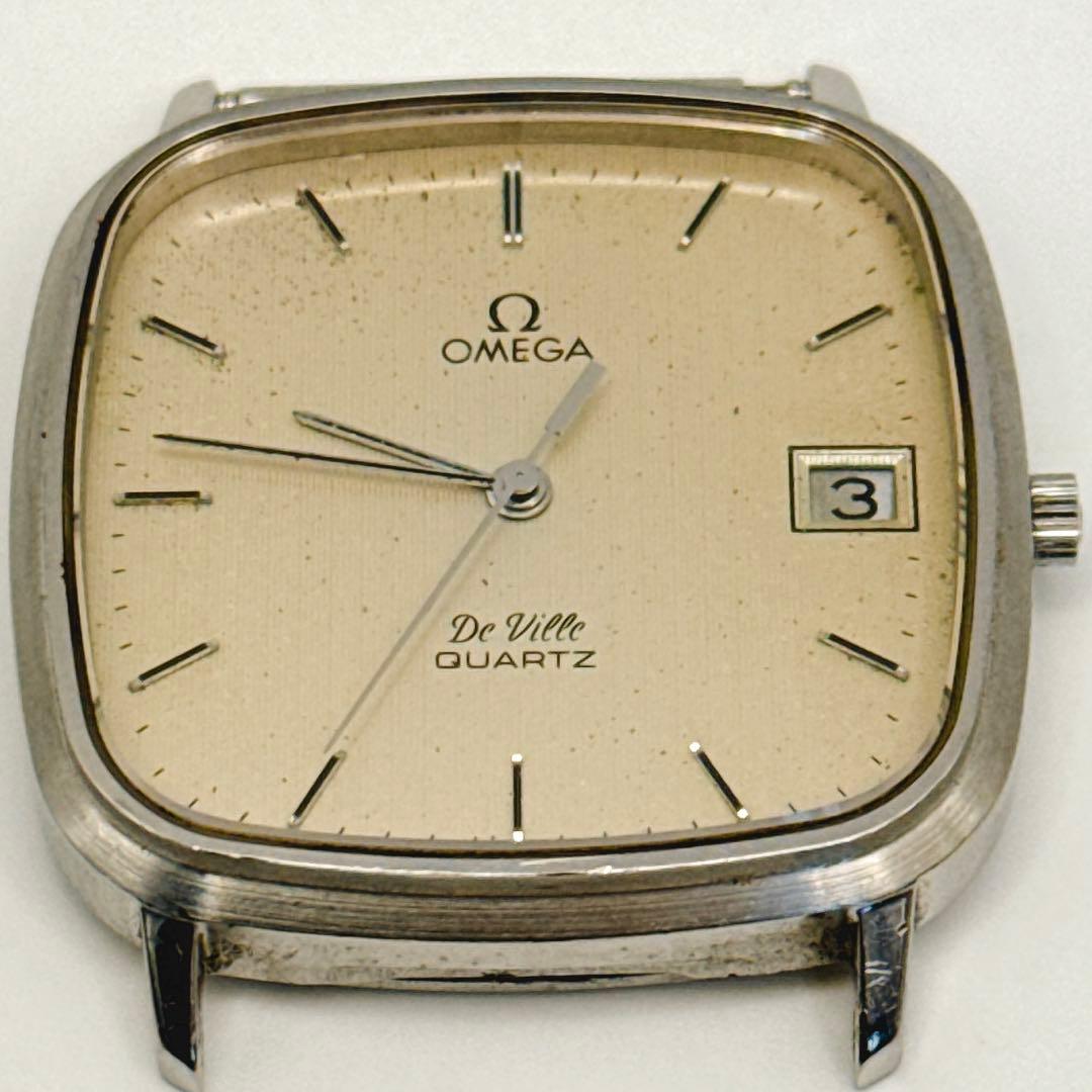 OMEGA DeVille クォーツ オメガ デ・ヴィル デビル メンズ 不動品
