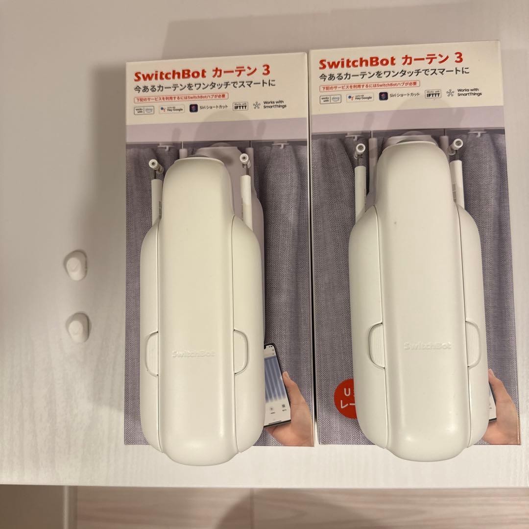 SwitchBot カーテン3×2個セット 付属品完備