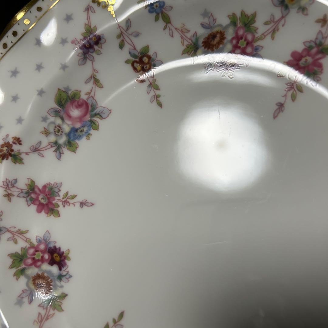 ロイヤルクラウンダービー　ロイヤルアントワネットアフタヌーンティースタンド３段付