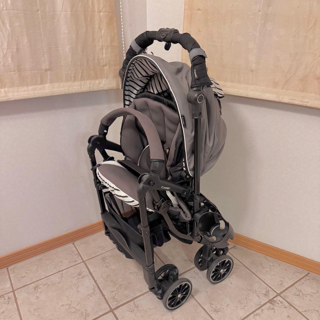 【✨極美品✨】combiスゴカル 4キャスcompactエッグショック HH