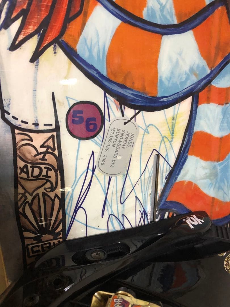 最終値引きBurton 希少品Jeremy Jones ビンディングケースセット