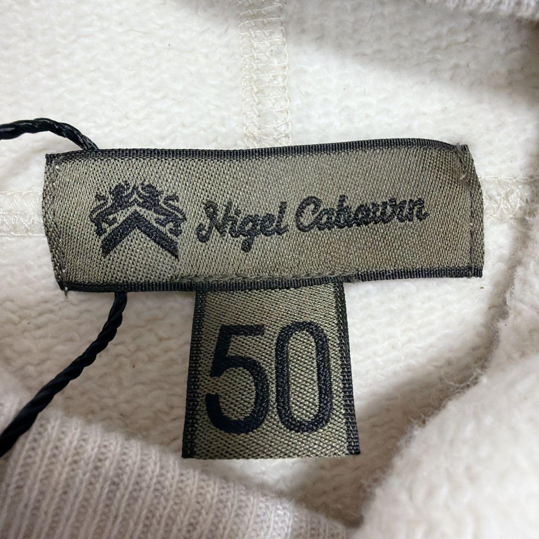 【未使用】ナイジェル・ケーボン 50s パーカー レタード PARKA プリント