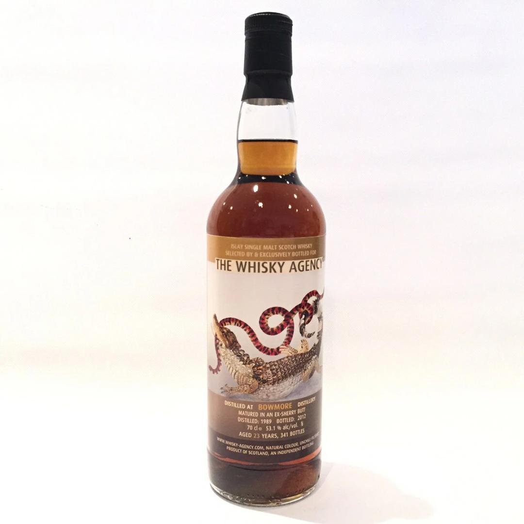 ウィスキー エージェンシー ボウモア 23年 1989-2012 53.1％DE