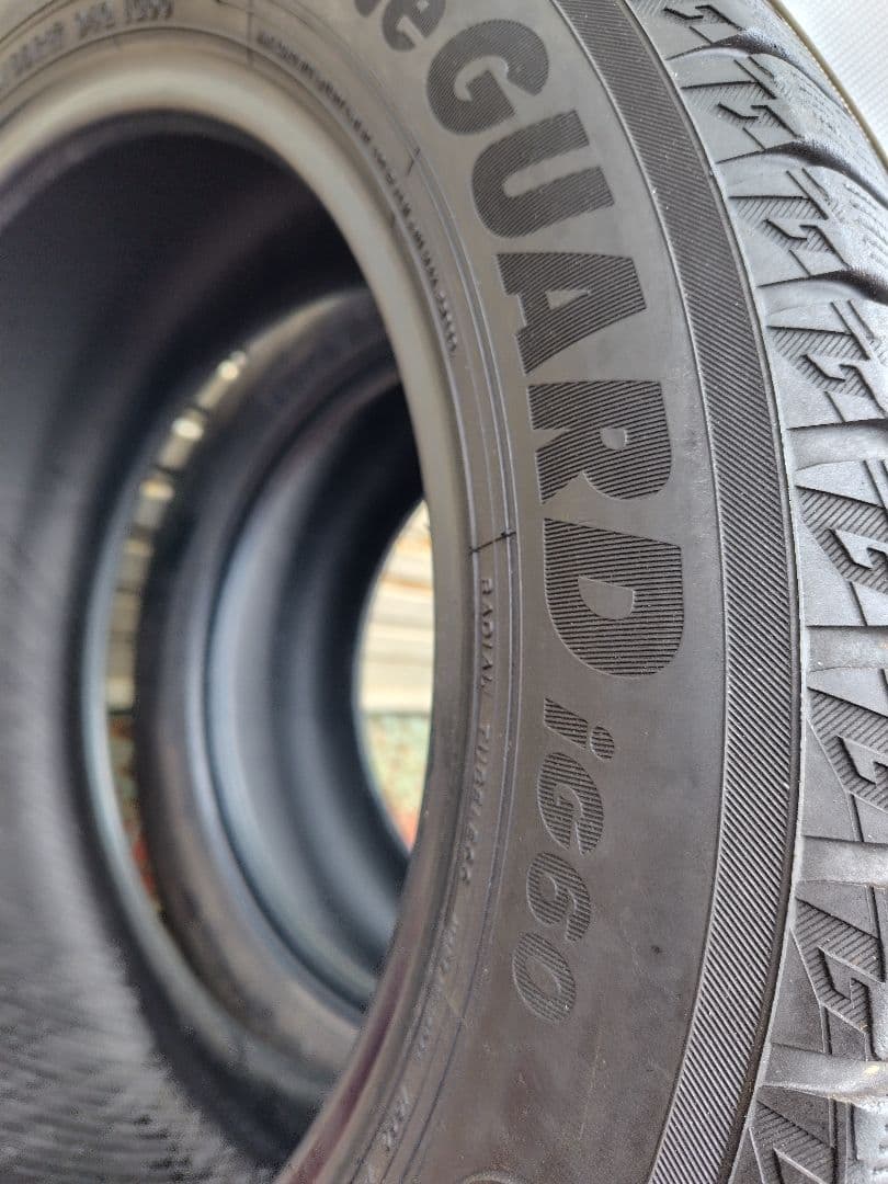 ヨコハマ アイスガード IG60 215/55R17 8分山２本セット