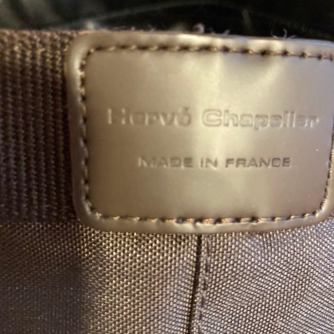 Hervé Chapelier ダークグレー トートバッグ