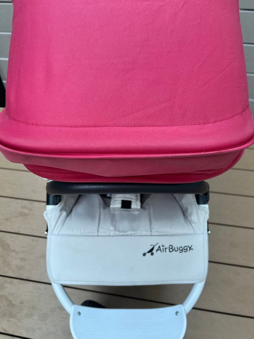 【付属品あり】AIRBUGGY COCO PREMIER赤 ベビーカー