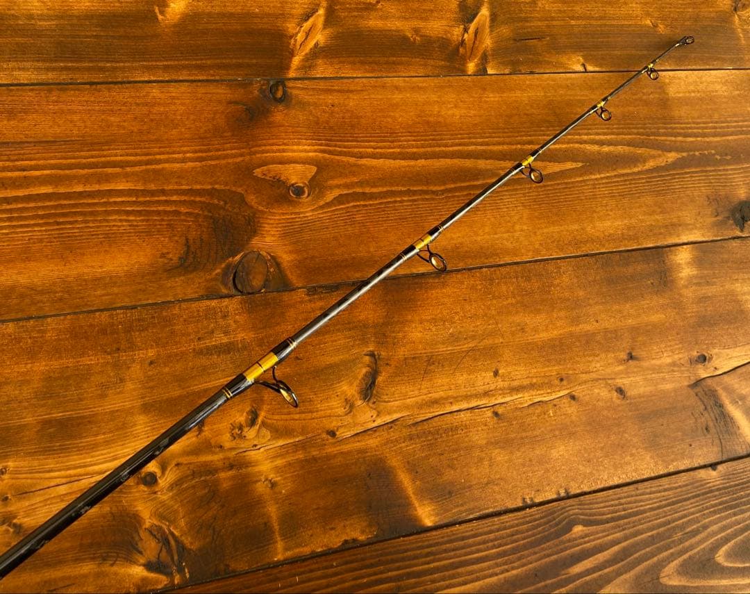 新品未使用　ジギングロッド　船釣り　3P パックロッド　スロージギング　ブラック