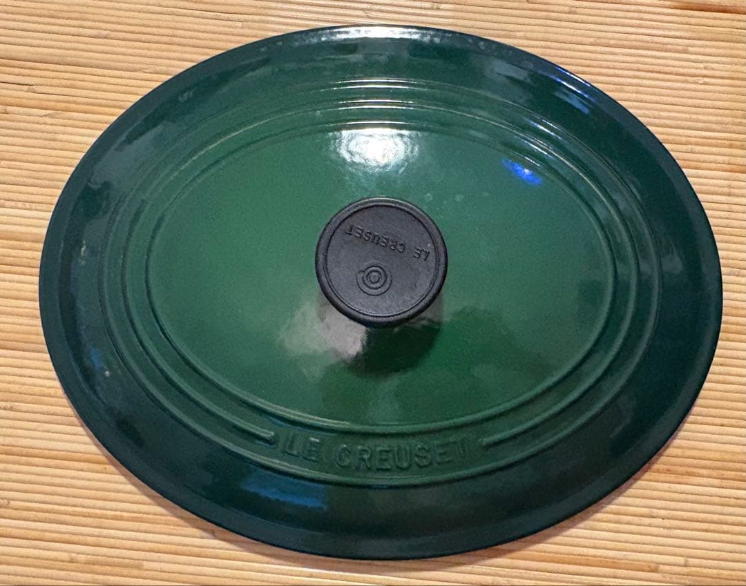 LE CREUSET オーバル鍋 31cm グリーン