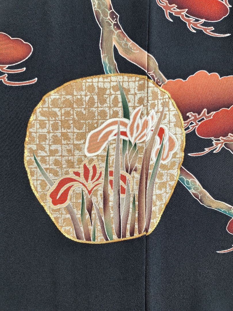 着物リメイクワンピース3645