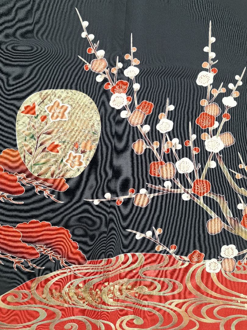 着物リメイクワンピース3645