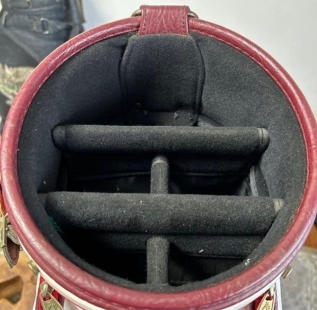 HONMA ゴルフバッグ・キャディバッグ ホワイト/レッド