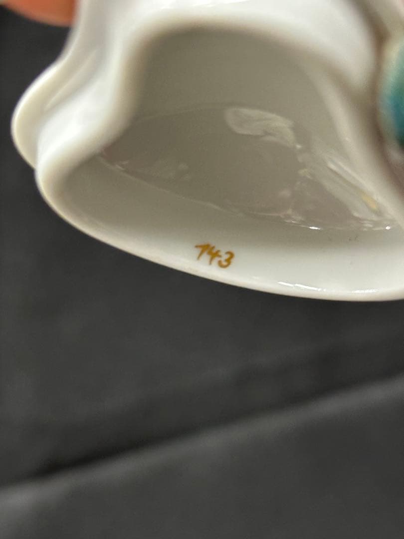 【レア？USED美品】meissen マイセン　洋梨　小物入れ　アクセサリー入れ