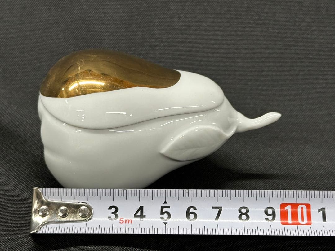 【レア？USED美品】meissen マイセン　洋梨　小物入れ　アクセサリー入れ