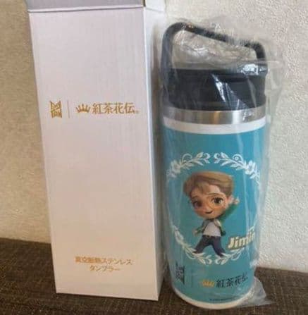 BTS TinyTAN JIMIN 紅茶花伝 オリジナルタンブラー