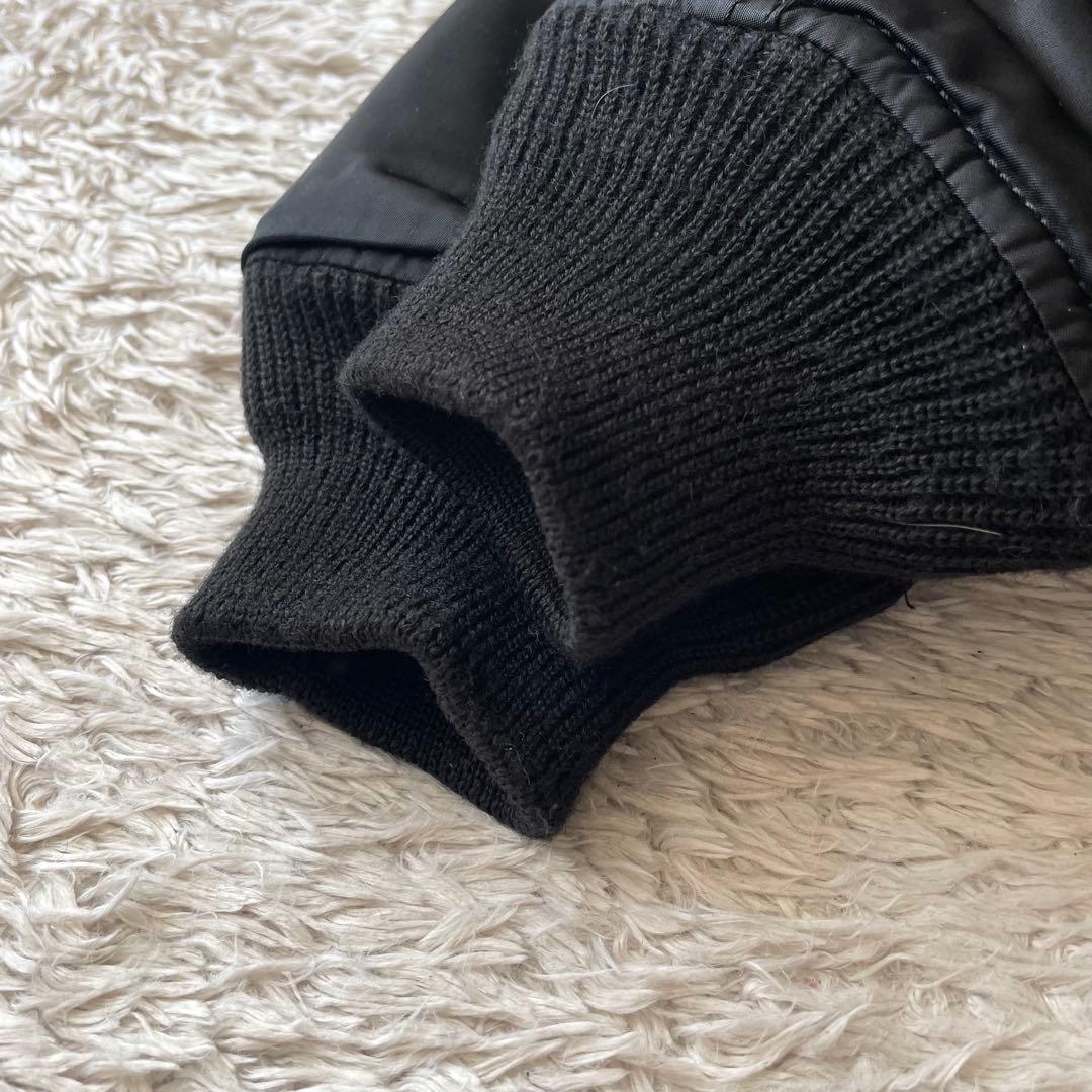 アビレックス AVIREX MA-1 フライトジャケット L 黒