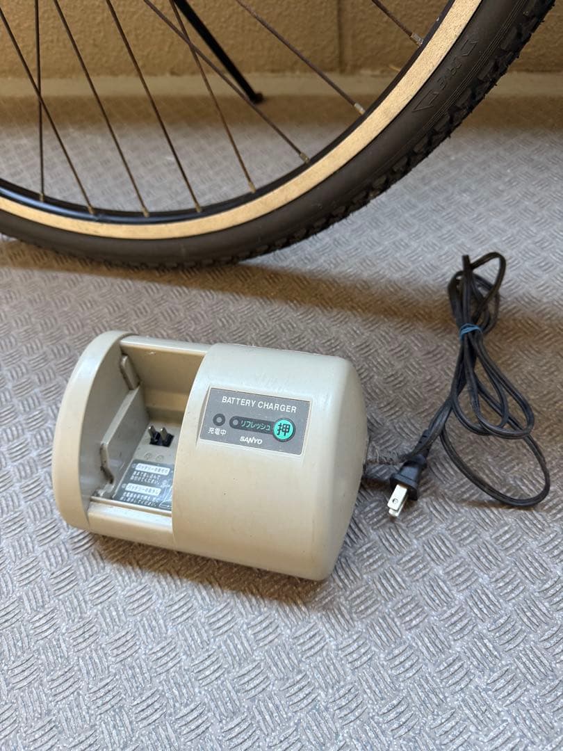 【福岡発】電動アシストスポーツ自転車　SANYO 27インチ片山右京モデル