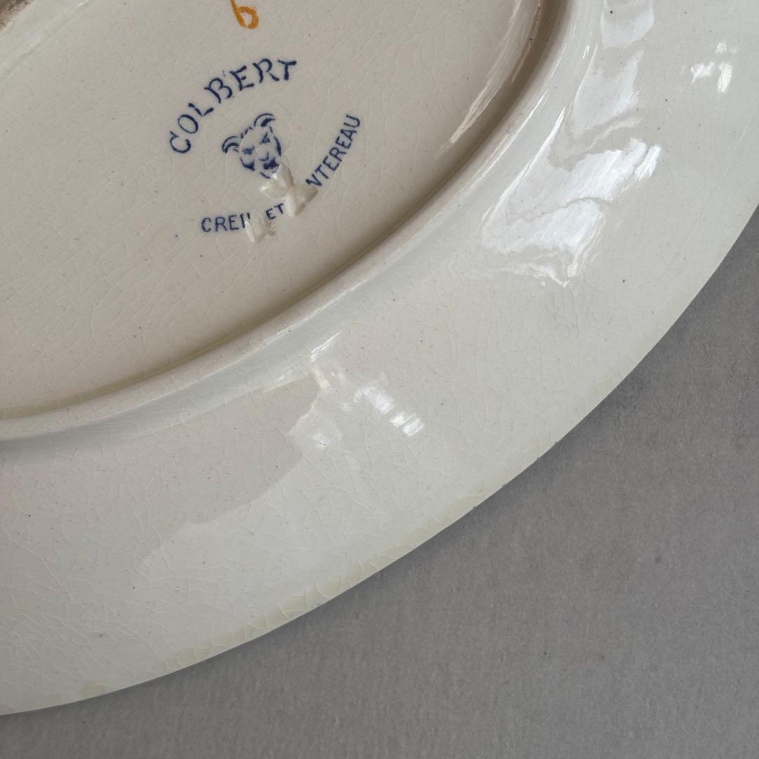 希少 フランスアンティーク クレイユエモントロー COLBERT ラヴィエ