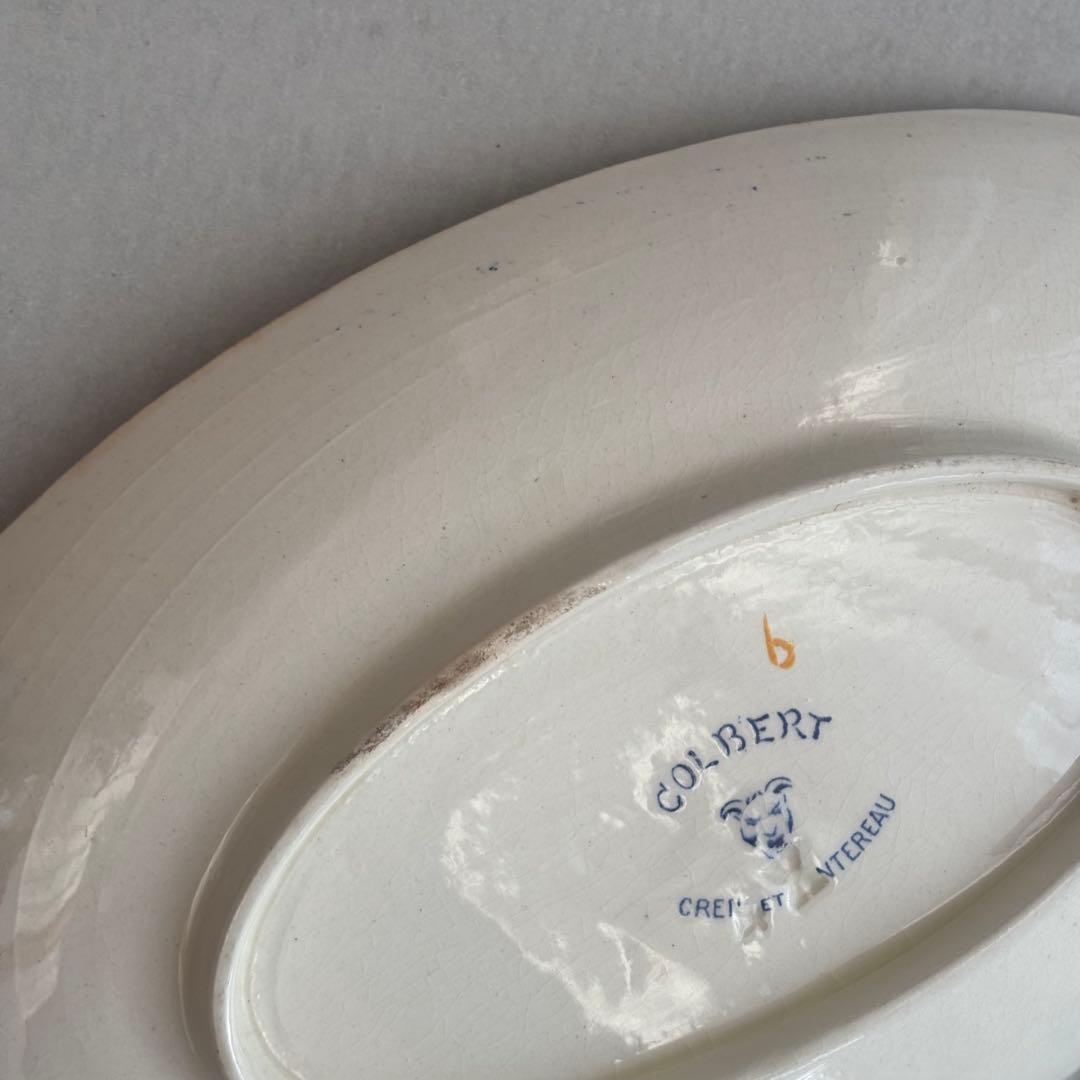 希少 フランスアンティーク クレイユエモントロー COLBERT ラヴィエ