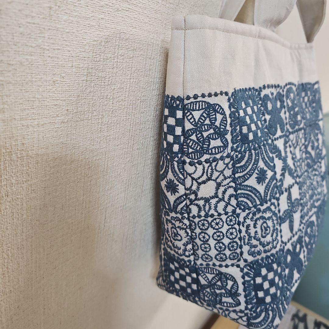 ミナペルホネンハンドメイドおっきなトートバッグ