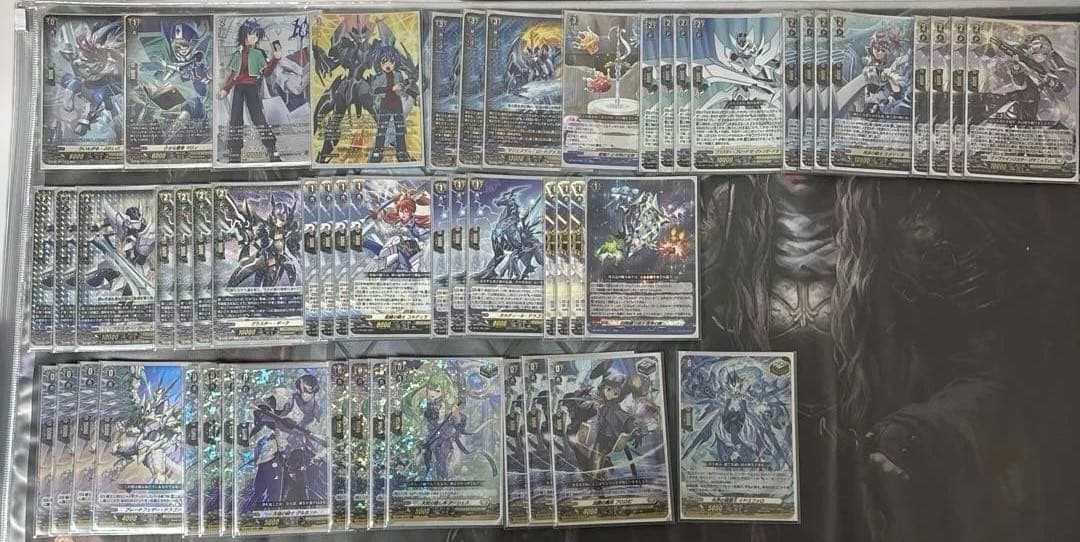 ヴァンガード　マジェスティロードブラスター　デッキ 10th sp、スリーブ付き