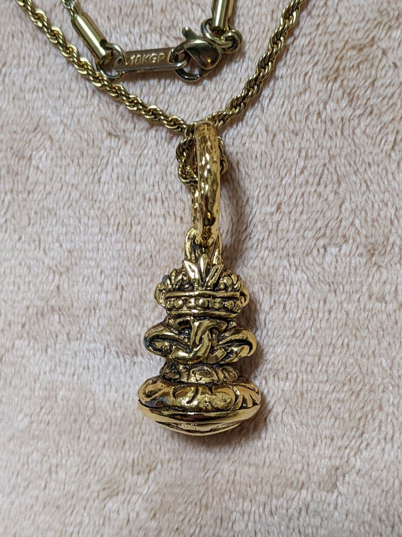 A*A様 CHANELシャネル レアなヴィンテージチャーム+18KGPネックレス