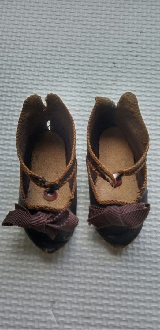 ビスクドール　アンティーク　ジュモー　サイズ10　シューズ