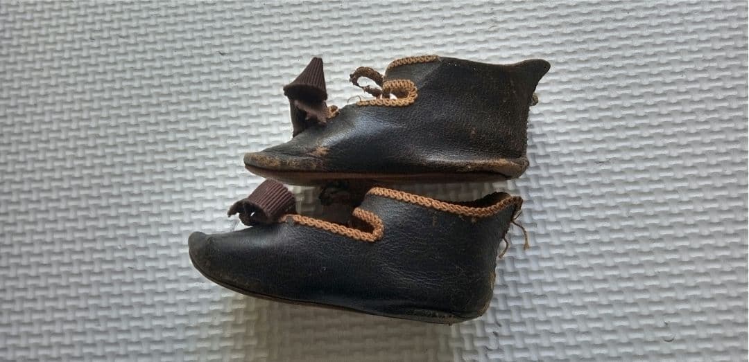 ビスクドール　アンティーク　ジュモー　サイズ10　シューズ